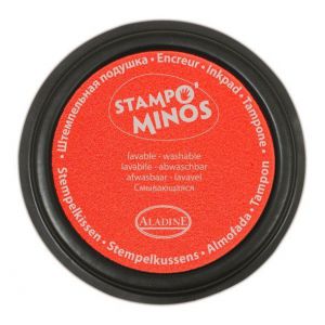 Tusz do stempli Stampo 7,5cm Pomarańczowy fluo